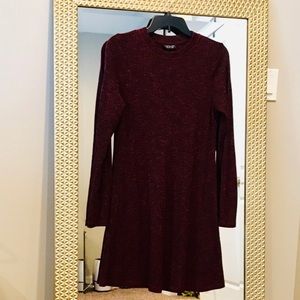 Topshop long-sleeved dress